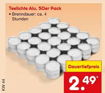 Netto Marken-Discount Teelichte alu Angebot