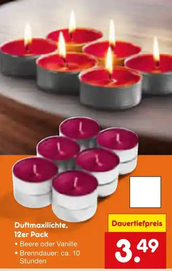 Netto Marken-Discount Duftmaxilichte Angebot