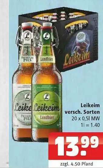 Getränkehaus Leikeim Angebot