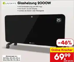 Netto Marken-Discount Juskys glasheizung 2000w Angebot