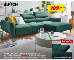 Höffner Switch wohnlandschaft alisson Angebot