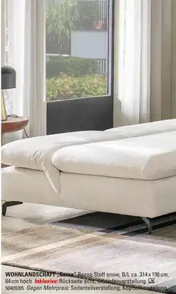 Höffner Wohnlandschaft saraa Angebot
