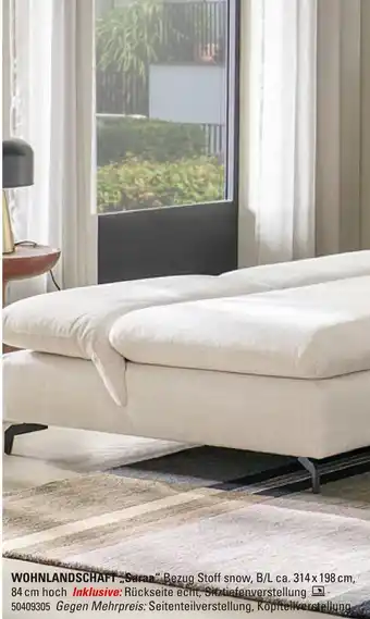 Höffner Wohnlandschaft saraa Angebot