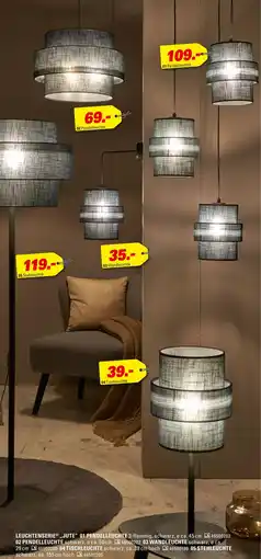 Höffner Leuchtenserieo „jute“ pendelleuchte Angebot