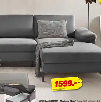 Höffner Wohnlandschaft „maximum move“ Angebot