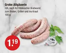 V Markt Grobe allgäuerin Angebot