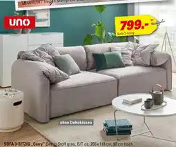 Höffner Uno sofa 3-sitzig „carry“ Angebot