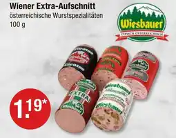 V Markt Wiesbauer wiener extra-aufschnitt Angebot