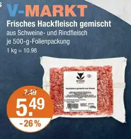 V Markt V-markt hackfleisch gemischt Angebot