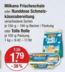 V Markt Milkana frischeschale Angebot