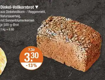 V Markt Dinkel-vollkornbrot Angebot