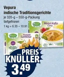 V Markt Vepura indische traditionsgerichte Angebot