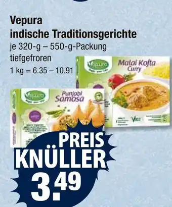 V Markt Vepura indische traditionsgerichte Angebot