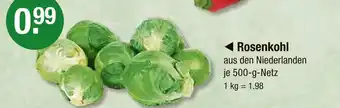 V Markt Rosenkohl Angebot