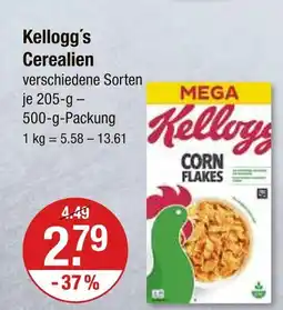 V Markt Kellogg's cerealien Angebot