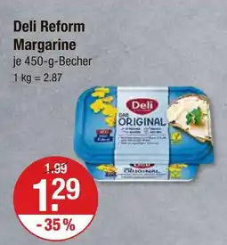 V Markt Deli reform margarine Angebot