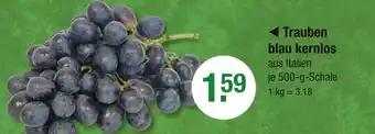 V Markt Trauben blau kernlos Angebot