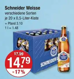 V Markt Schneider weisse schneider weisse Angebot