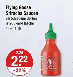 V Markt Flying goose sriracha saucen Angebot