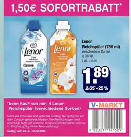 V Markt Lenor 24h wohlfühl frische Angebot