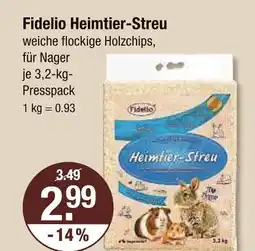 V Markt Fidelio heimtier-streu Angebot