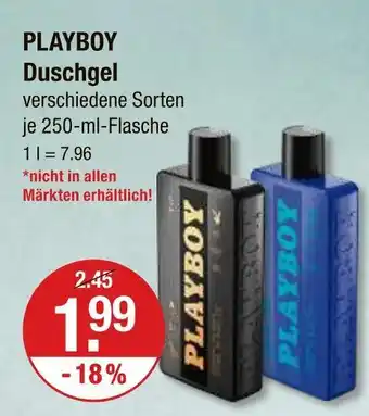 V Markt Playboy duschgel Angebot