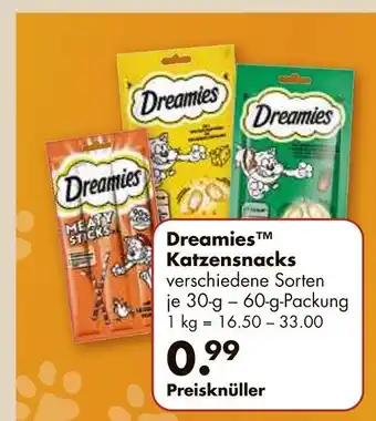 V Markt Dreamies katzensnacks Angebot