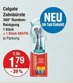 V Markt Colgate zahnbürste 360° rundum-reinigung Angebot