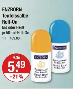 V Markt Enzborn teufelssalbe roll-on eis Angebot