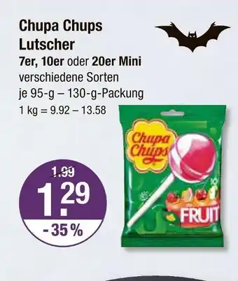 V Markt Chupa chups lutscher 7er Angebot