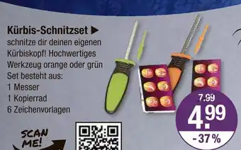 V Markt Kürbis-schnitzset Angebot