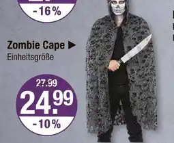V Markt Zombie cape Angebot