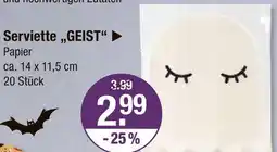 V Markt Serviette „geist“ Angebot