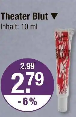 V Markt Theater blut Angebot