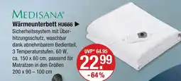 V Markt Medisana wärmeunterbett hu666 Angebot