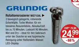 V Markt Grundig rotationsrasierer ms7130l Angebot