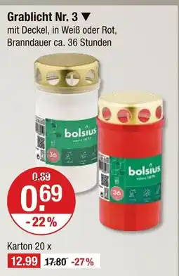 V Markt Grablicht nr. 3 Angebot
