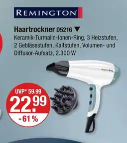 V Markt Remington haartrockner d5216 Angebot