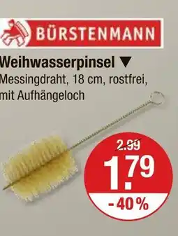 V Markt Bürstenmann weihwasserpinsel Angebot