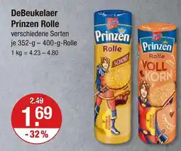 V Markt Debeukelaer prinzen rolle Angebot