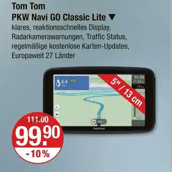 V Markt Tom tom pkw navi go classic lite Angebot