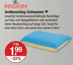 V Markt Nigrin antibeschlag-schwamm Angebot