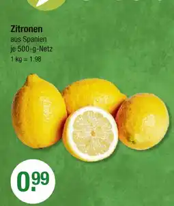 V Markt Zitronen Angebot