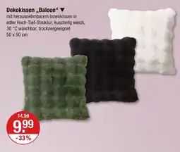 V Markt Dekokissen „baloon“ Angebot