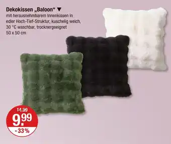 V Markt Dekokissen „baloon“ Angebot