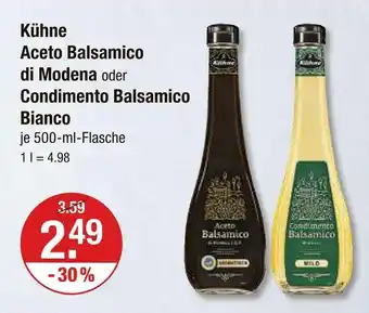 V Markt Kühne aceto balsamico di modena Angebot