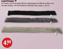 V Markt Zugluftstopper Angebot