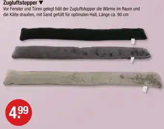 V Markt Zugluftstopper Angebot