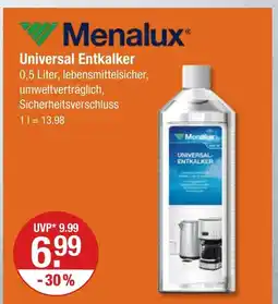 V Markt Menalux universal entkalker Angebot