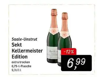 KONSUM Saale-unstrut Sekt Kellermeister Edition Angebot